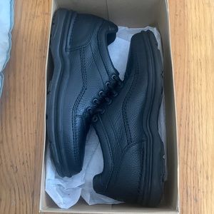 Rockport Mens Black Lace Up Sneakers